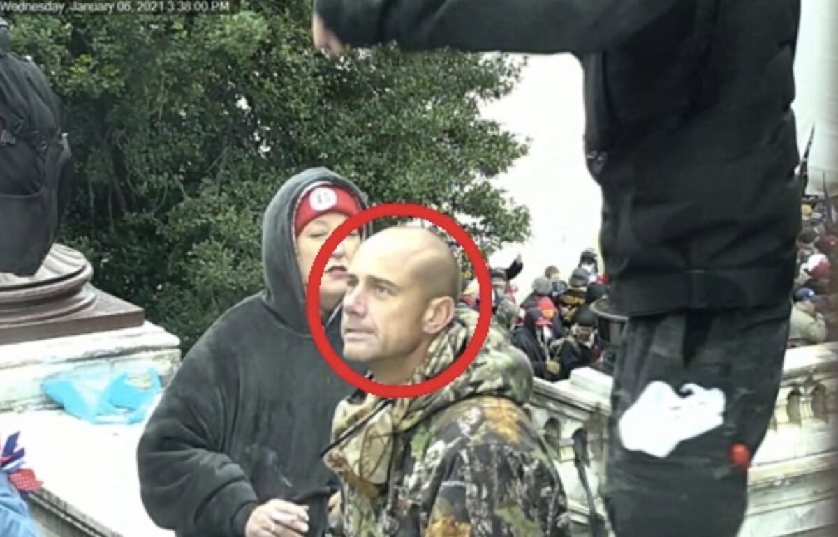 Daniel Ball on Jan. 6, 2021 Capitol riot