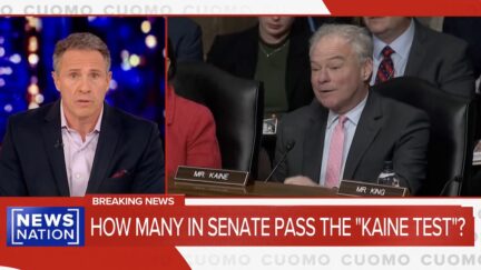 Chris Cuomo Rips Tim Kaine Over Hegseth Questions