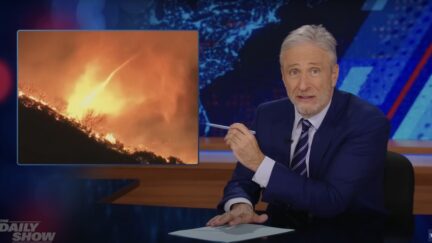 Jon Stewart Rips Cali Response Critics