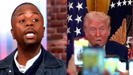 'I Didn't Get An Invite!' Trump Black Coalition Leader Complains On CNN — While Defending Trump Black History Month Party