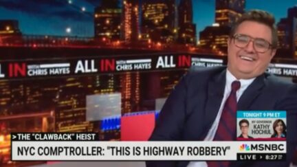 Chris Hayes laughing