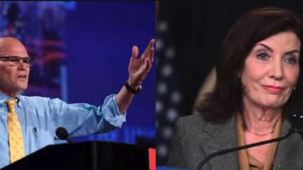 James Carville and Kathy Hochul