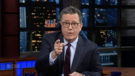 Stephen Colbert jokes that Trump stole 