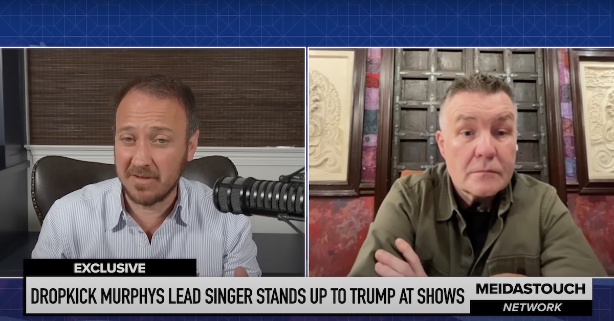 Dropkick Murphys Suspended From X