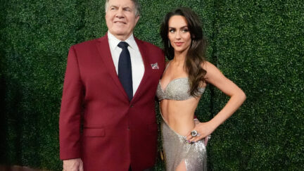 Bill Belichick and Jordon Hudson