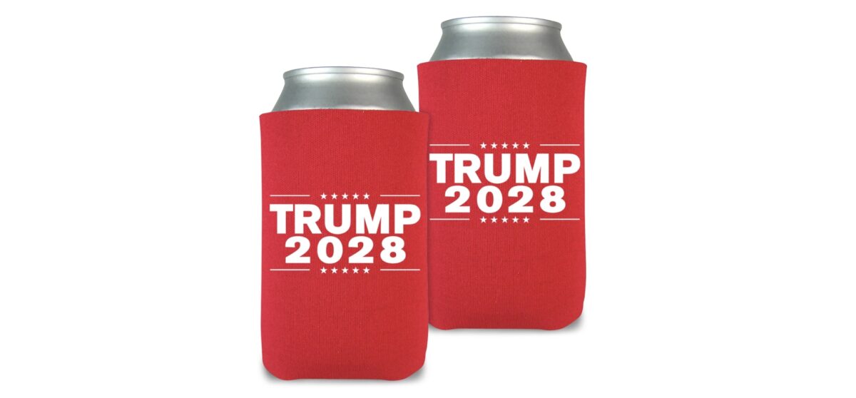 Trump 2028 can coolers