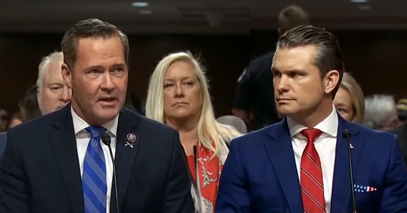 Michael Waltz and Pete Hegseth
