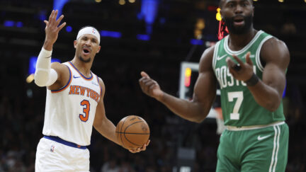 Josh Hart and Jaylen Brown