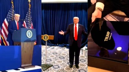 Leaked Videos Show Trump Using Official Seal At Private Crypto Dinner