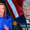 MSNBC's Jen Psaki Attacks Drops Brutal Trump Montage To Boost Theory On 'Goofy Statements'