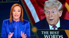 MSNBC's Jen Psaki Attacks Drops Brutal Trump Montage To Boost Theory On 'Goofy Statements'