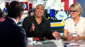 MSNBC's Symone Sanders Goes Off On Furor Over Tapper Book — Defends Biden To The Hilt When Grilled By NBC Host