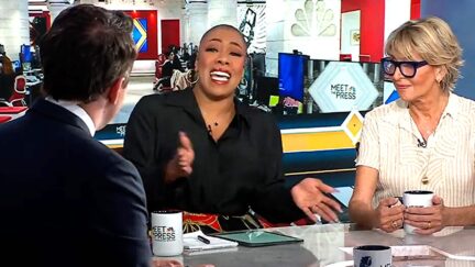MSNBC's Symone Sanders Goes Off On Furor Over Tapper Book — Defends Biden To The Hilt When Grilled By NBC Host