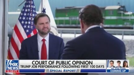 JD Vance and Bret Baier