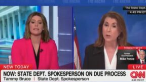 Kasie Hunt and Tammy Bruce