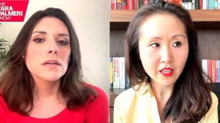 Trump Convert Lindy Li Stunned Into Awkward Silence In Brutal Cringe Clip