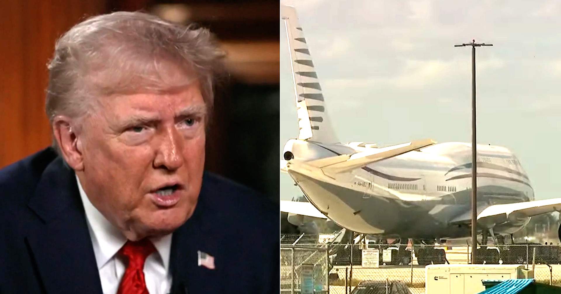 Trump To Take Luxurious 'Flying Palace' From Foreign Power — DOJ Insists 'Not Bribery'