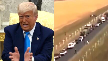 Trump’s Absurd Claim About White Genocide ‘Grave Sites’ Debunked — By Guy Who Created Them