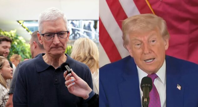Trump Says He Had ‘a Little Problem’ With Tim Cook in Heated Call (mediaite.com)