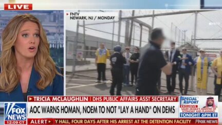 DHS Spox Snaps Back at Dems Defending Colleagues Protesting ICE Facility