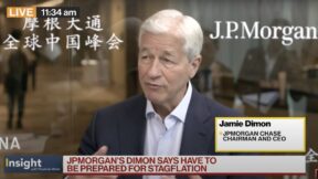 Jamie Dimon Warns of Stagflation Risk