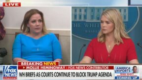 Mollie Hemginway Complains About Media Members From New Media Seat