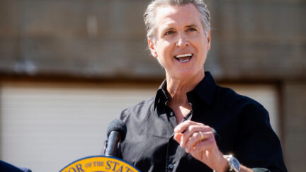 California Governor Gavin Newsom