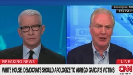 Anderson Cooper and Chris Van Hollen
