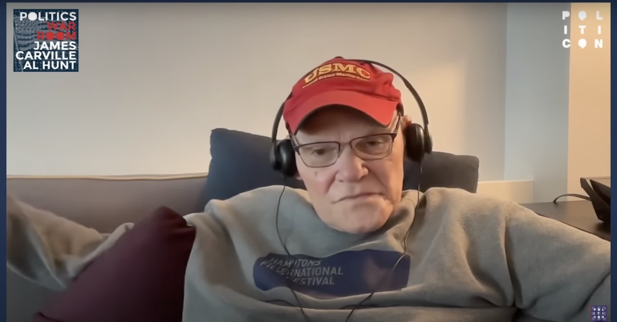 James Carville Lashes Out at 'Wealthy Jewish' Donors Refusing Dems Money