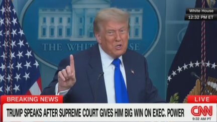Media Roars in Delight as Trump Keeps Marathon Presser Going