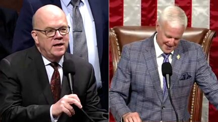 GOP Chair Can't Help Laughing When Dem McGovern Roasts Him Right On House Floor