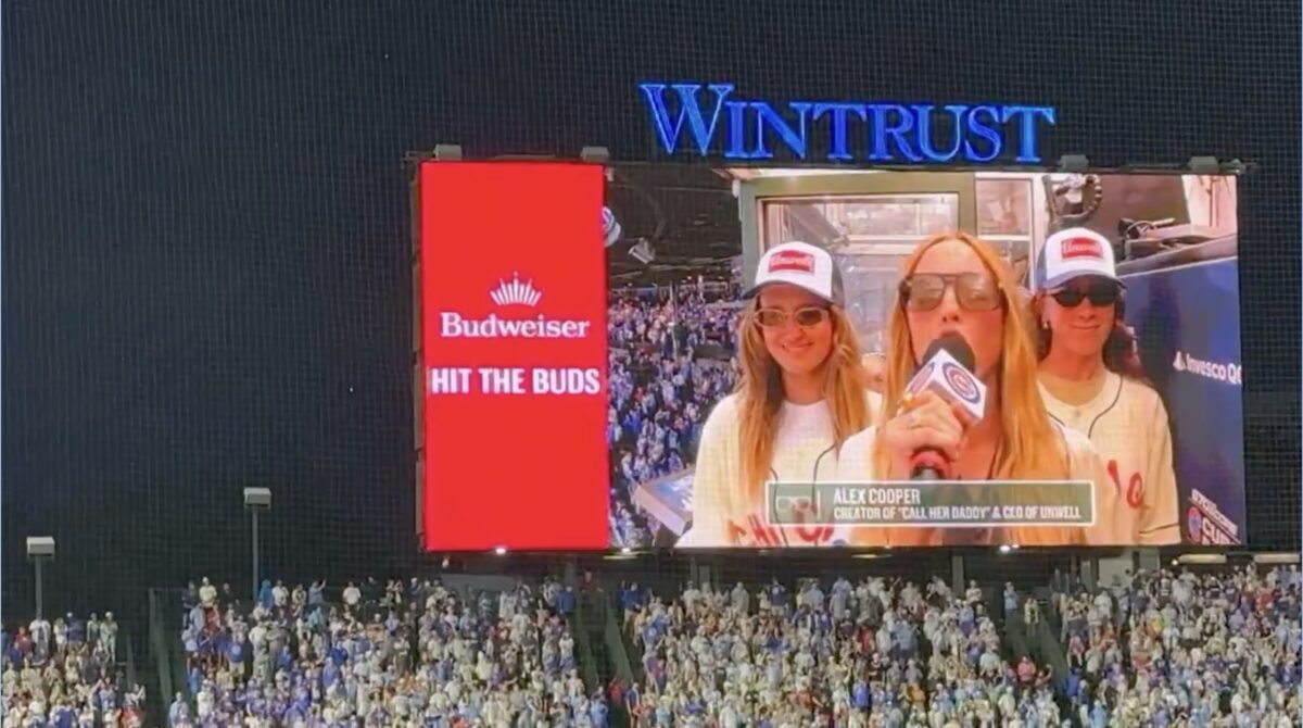WATCH: ‘Call Her Daddy’ Host Relentlessly Booed While Singing During Seventh Inning Stretch of Cubs Game