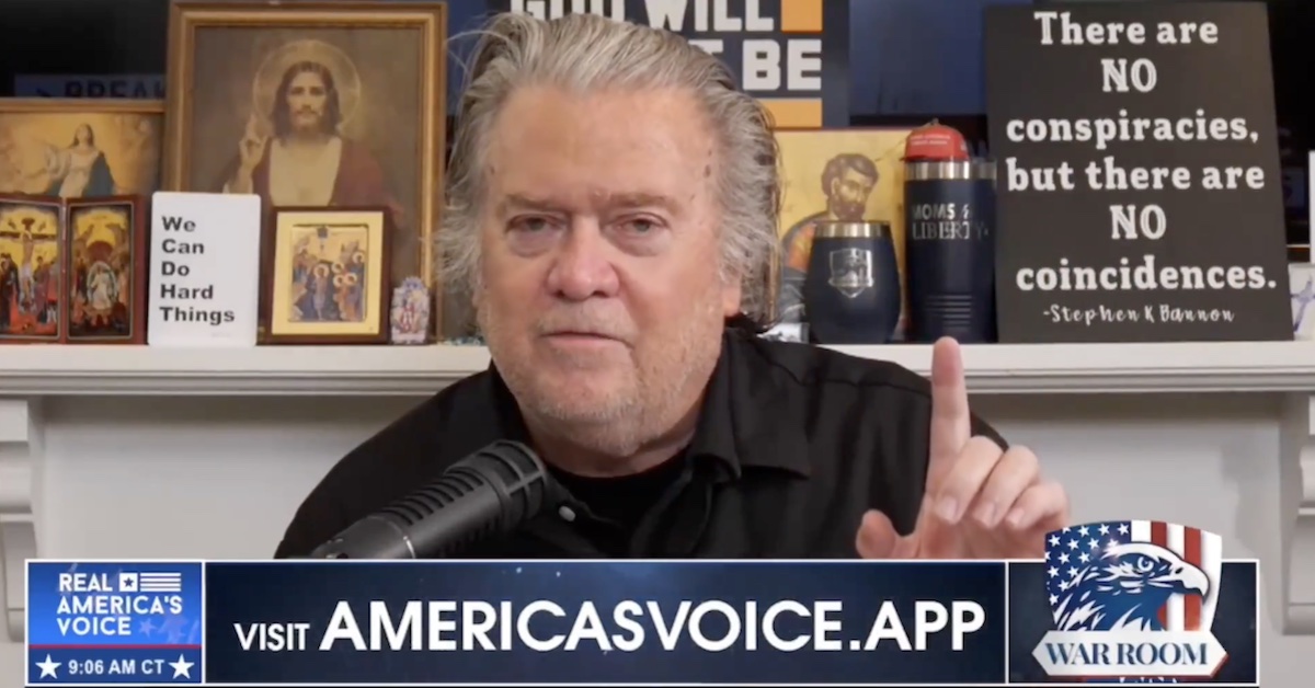 Bannon Gives Ominous Warning To Outgoing X CEO