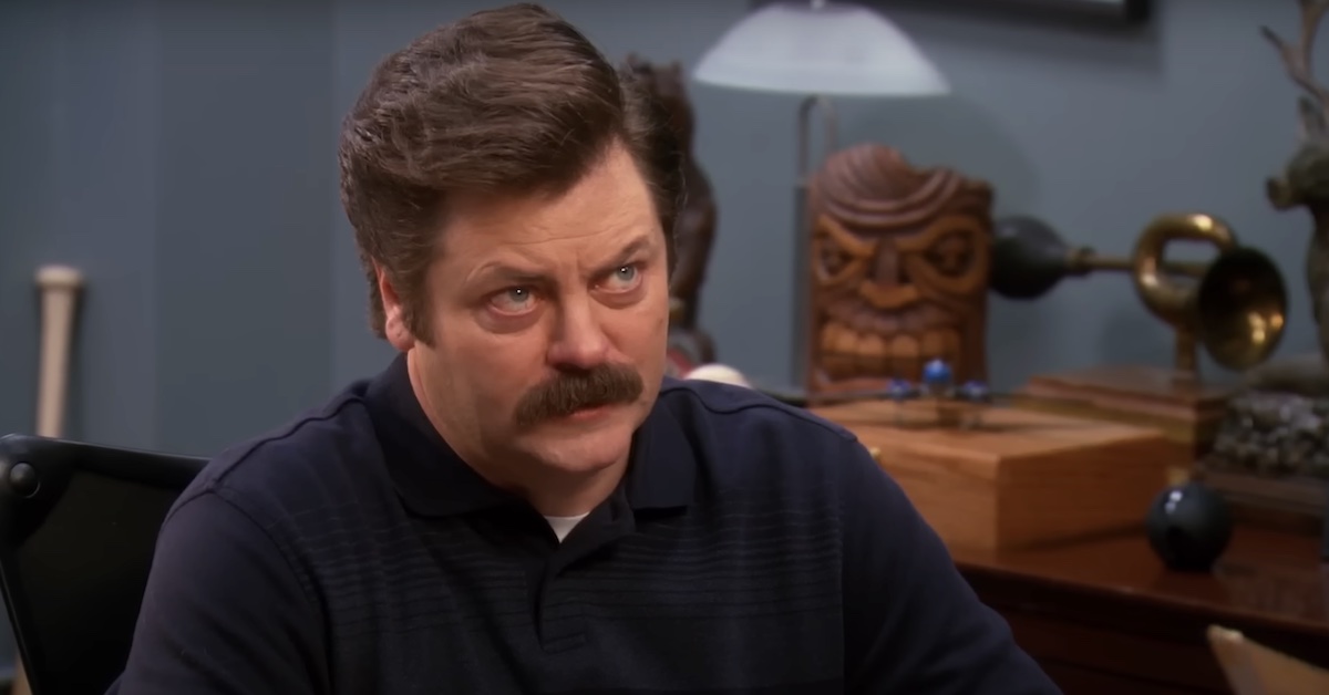 Nick Offerman Torches 'Dumb People' Who Think His Character Voted for Trump