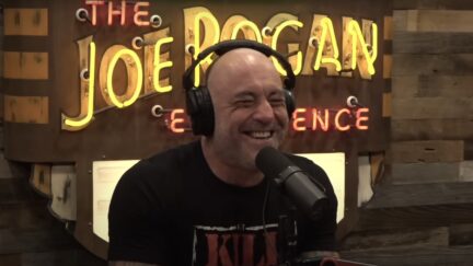 Joe Rogan Cracks Up at South Park Trashing Trump