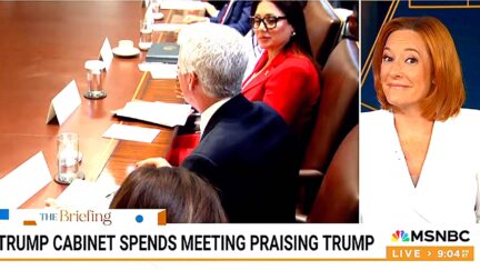 MSNBC's Jen Psaki Busts Out Laughing At Trump Cabinet Sucking Up In Brutal Montage