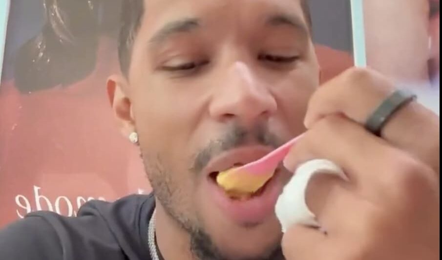 Josh Hart tries breast milk ice cream