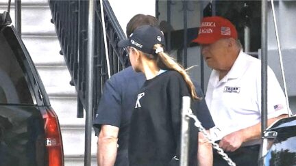 Trump Spotted After Widespread And Giddy Speculation He Is Secretly Dead Or Dying