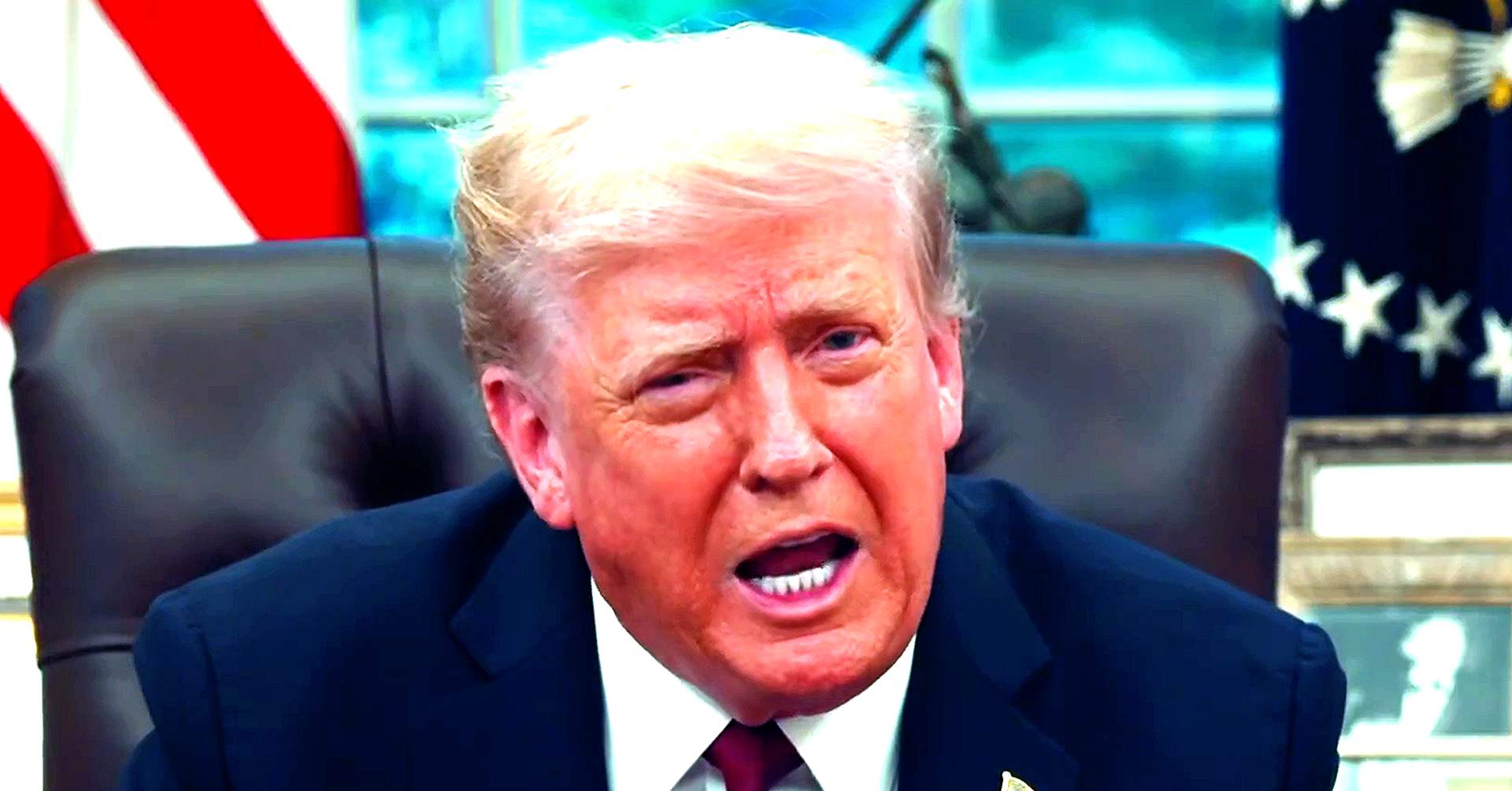 Trump Goes Off In Scattershot Rant To 'THE WORLD' Attacking U.S. Allies