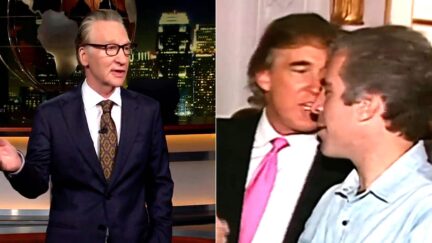 Bill Maher Roasts Trump Over Creepy Epstein 'Birthday Book' Denial