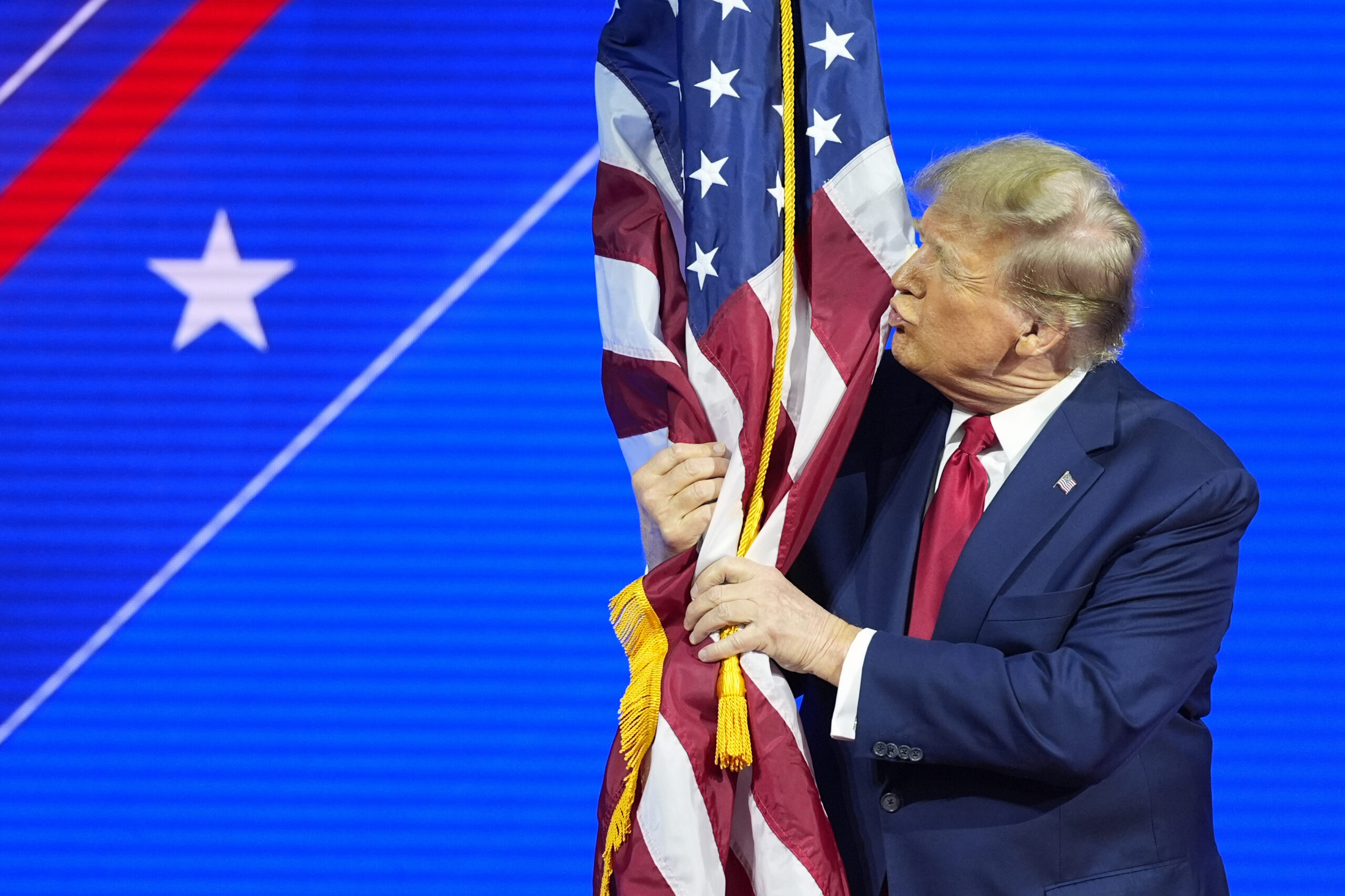 Trump being weird