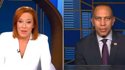 Jen Psaki Straight-Up Asks Jeffries What He'll 'Say To Trump's Face' Next Time