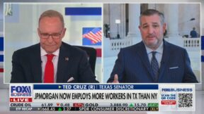 Larry Kudlow and Ted Cruz