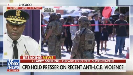 Chicago Police Superintendent Larry Snelling