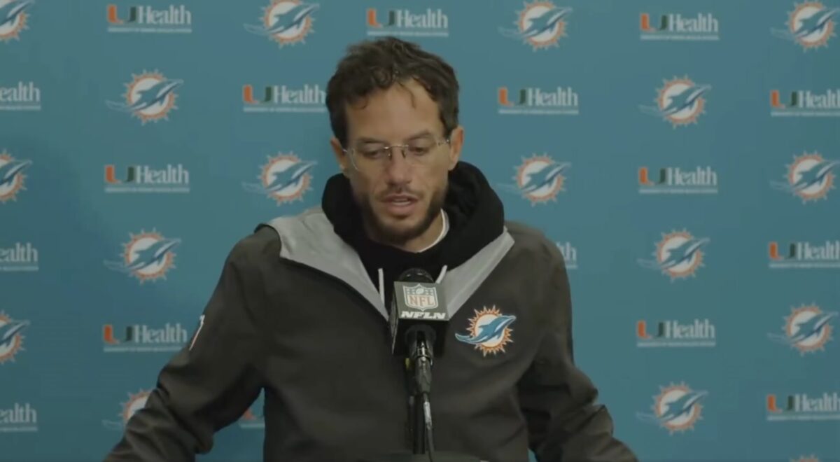 Miami Dolphins coach Mike McDaniel