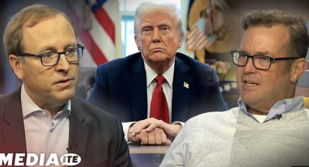 Colby Hall and Jonathan Karl