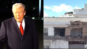 Trump Accuses 'Fake News' Of False Report He Wants To Name Ballroom After Self
