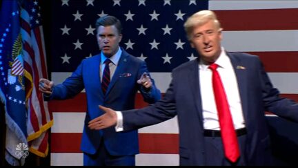 Trump Busts In On Hegseth To Warn SNL In Brutal Cold Open