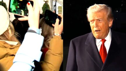 Trump Rages Over Ad He Falsely Claims Was 'AI Or Something' In Rant To Reporters — Days After His AI Poop Video
