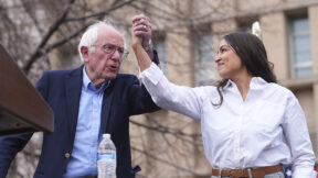 Bernie Sanders AOC